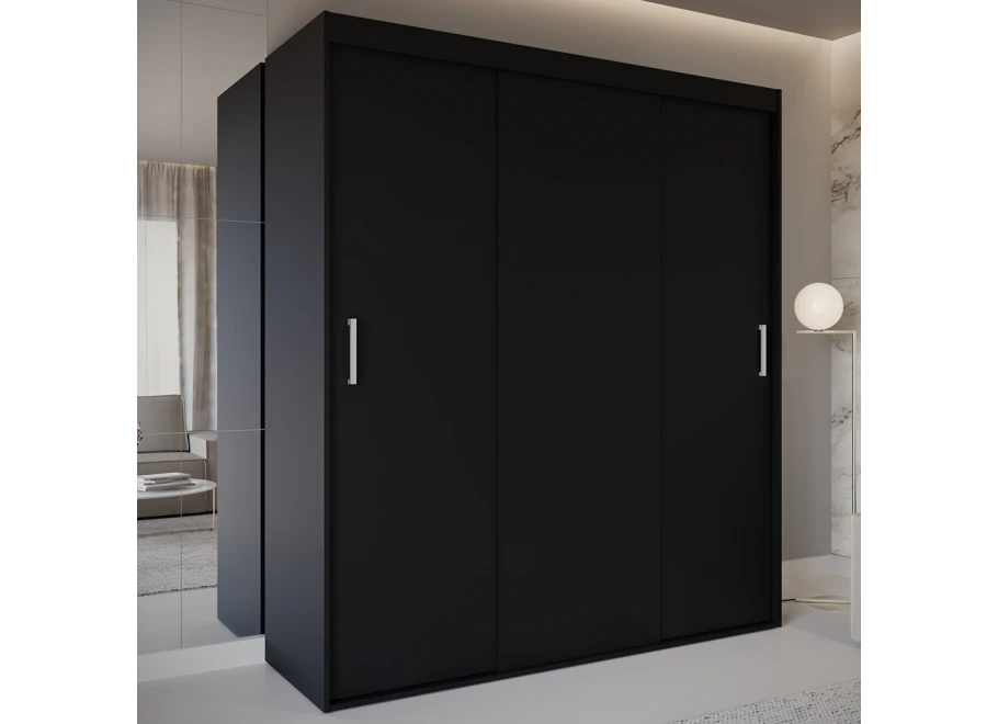 Drehtürenschrank mit drei Schiebetüren nach Maß DENE