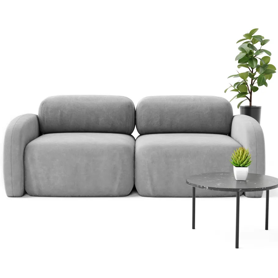 Modulares Zweisitzer-Sofa Vantage