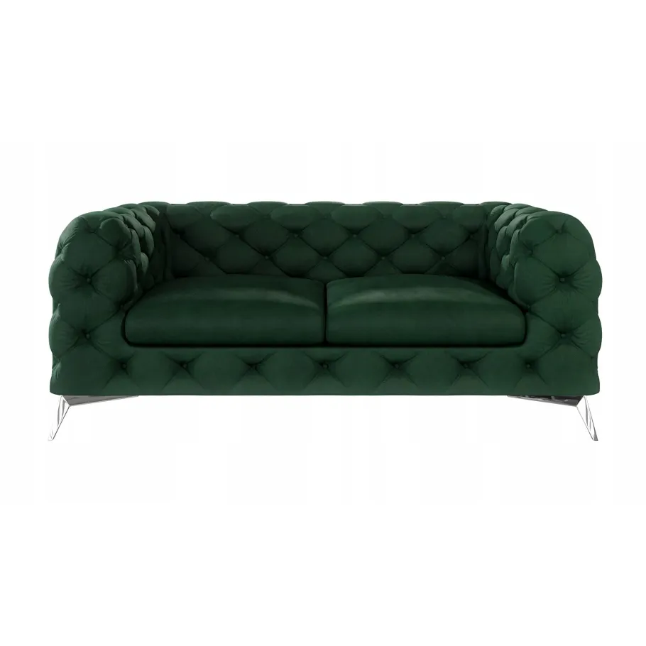 Chesterfield TEO 2 glamouröses gestepptes Zweisitzer-Sofa