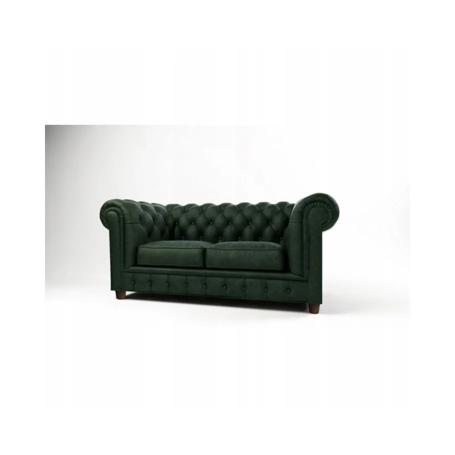 Chesterfield SOLARIS 2 gestepptes Zweisitzer-Sofa mit Schlaffunktion