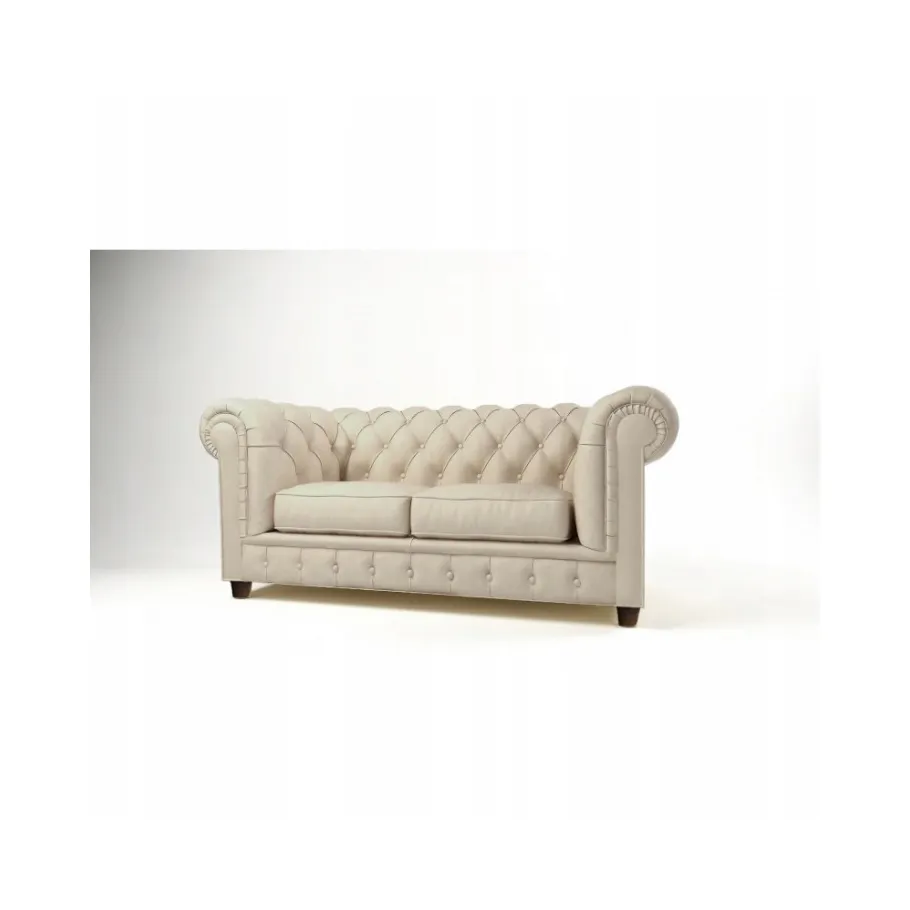 Chesterfield SOLARIS 2 gestepptes Zweisitzer-Sofa mit Schlaffunktion