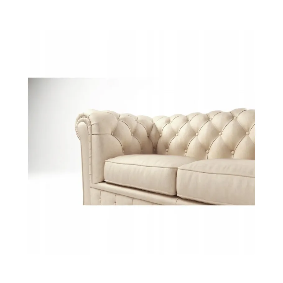 Chesterfield SOLARIS 2 gestepptes Zweisitzer-Sofa mit Schlaffunktion