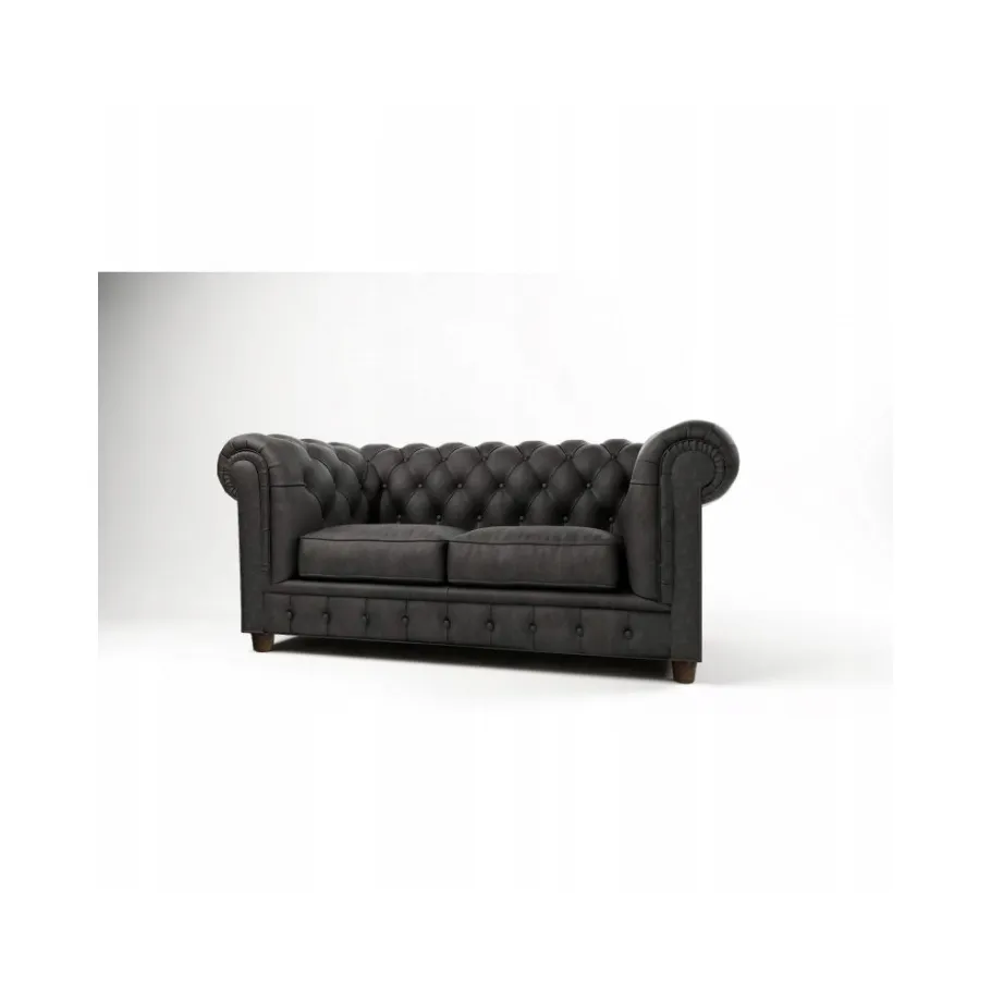 Chesterfield SOLARIS 2 gestepptes Zweisitzer-Sofa mit Schlaffunktion