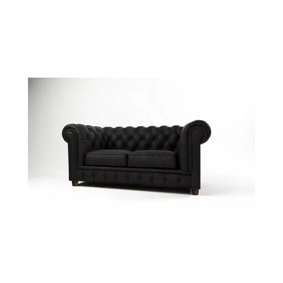 Chesterfield SOLARIS 2 gestepptes Zweisitzer-Sofa mit Schlaffunktion