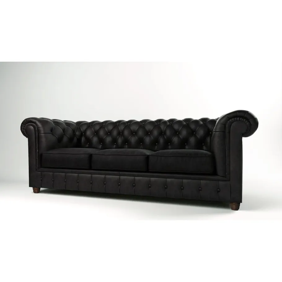 Chesterfield SOLARIS 3 gestepptes Dreisitzer-Sofa