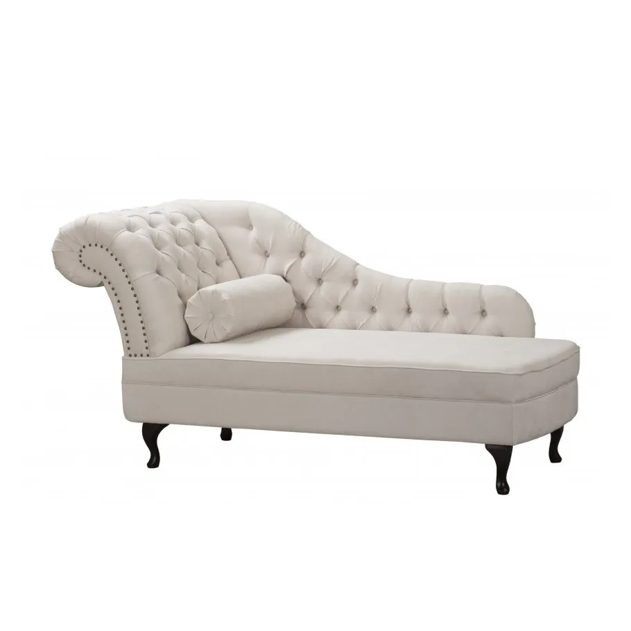 Glamour Mona Exklusive gesteppte Chaiselongue