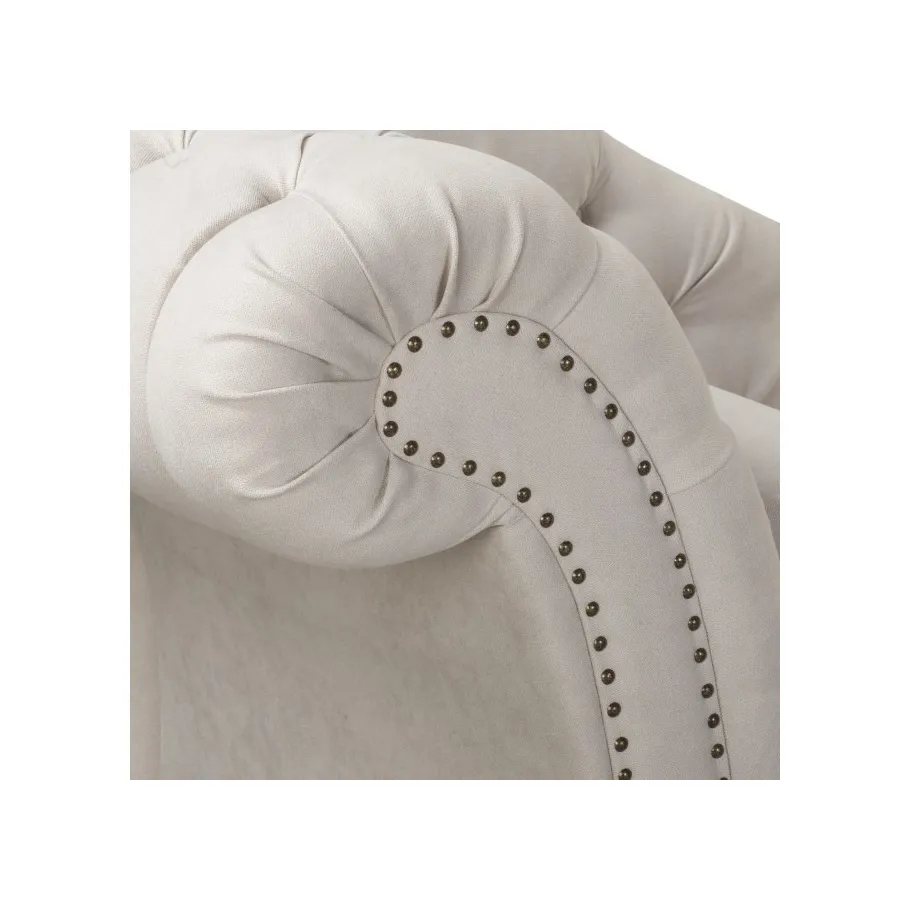 Glamour Mona Exklusive gesteppte Chaiselongue