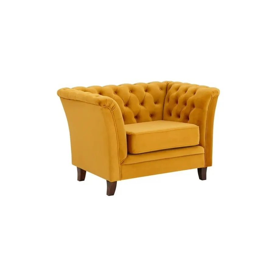 HASSO gesteppter Chesterfield-Sessel