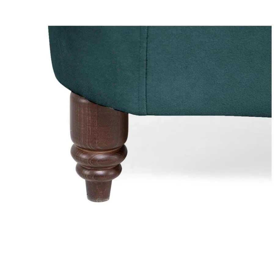 Chesterfield VINCENT gestepptes Dreisitzer-Sofa mit Schlaffunktion