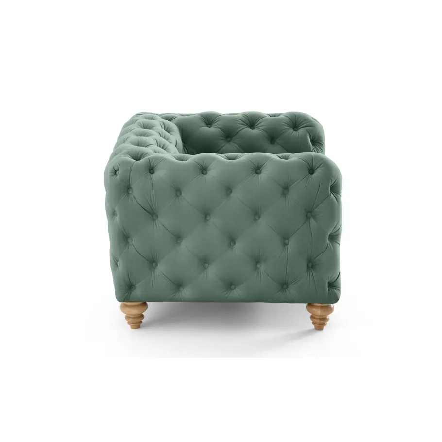 Gesteppter Chesterfield-Sessel von TEO WOOD
