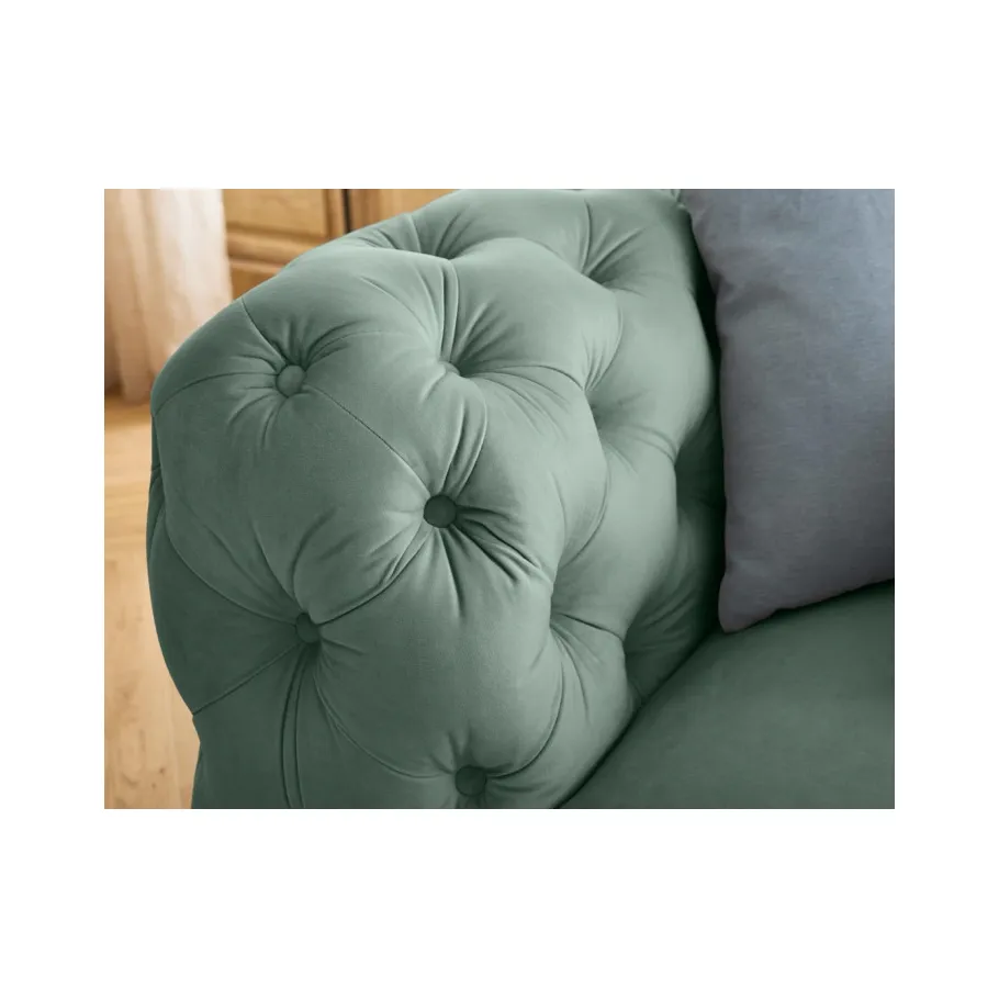 Gesteppter Chesterfield-Sessel von TEO WOOD