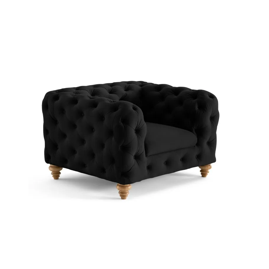 Gesteppter Chesterfield-Sessel von TEO WOOD