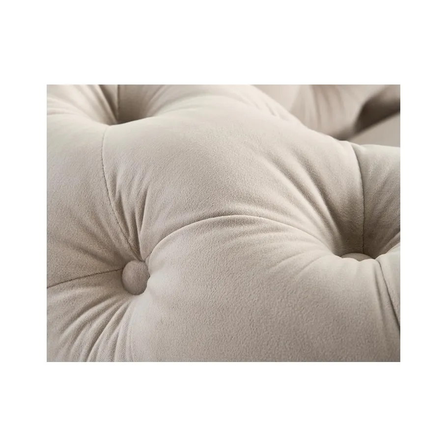 Gestepptes Zweisitzer-Sofa TEO WOOD Chesterfield