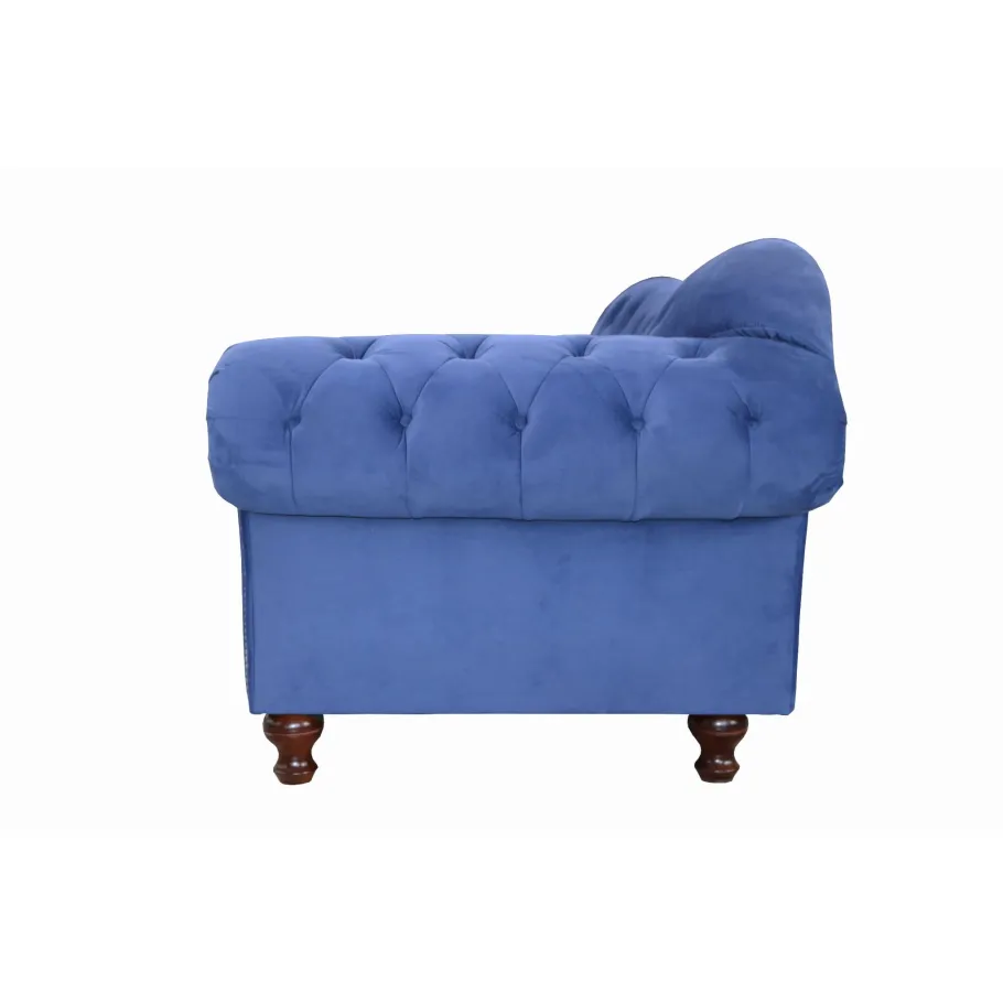 Chesterfield PARIS gestepptes Dreisitzer-Sofa mit Schlaffunktion