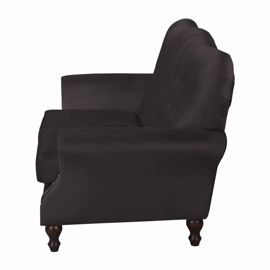 Glamour gestepptes Chesterfield BOGOTA Zweisitzer-Sofa
