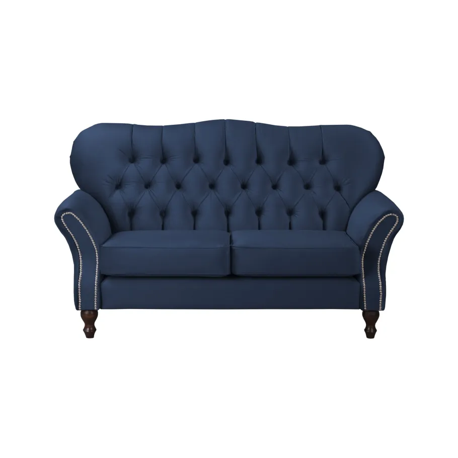 Glamour gestepptes Chesterfield BOGOTA Zweisitzer-Sofa