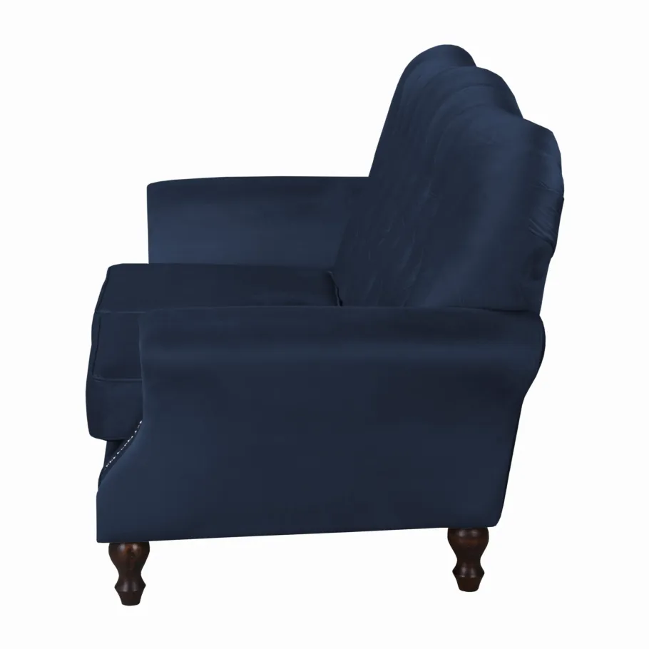 Glamour gestepptes Chesterfield BOGOTA Zweisitzer-Sofa