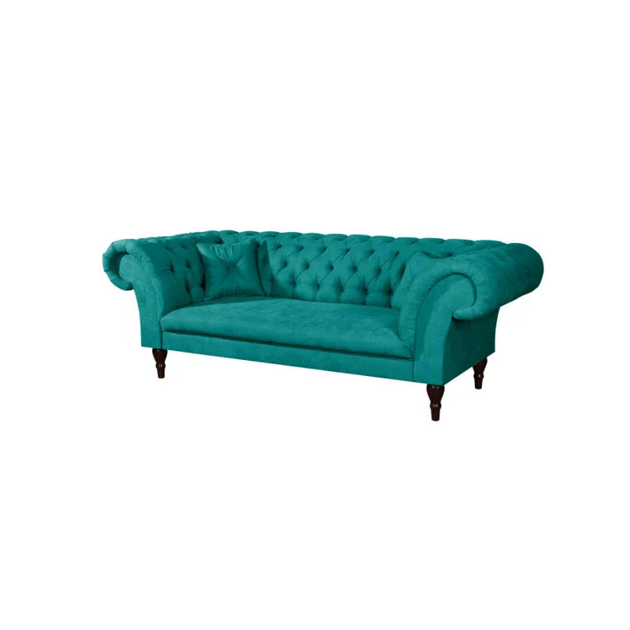 Chesterfield PORTO Dreisitzer-Steppsofa