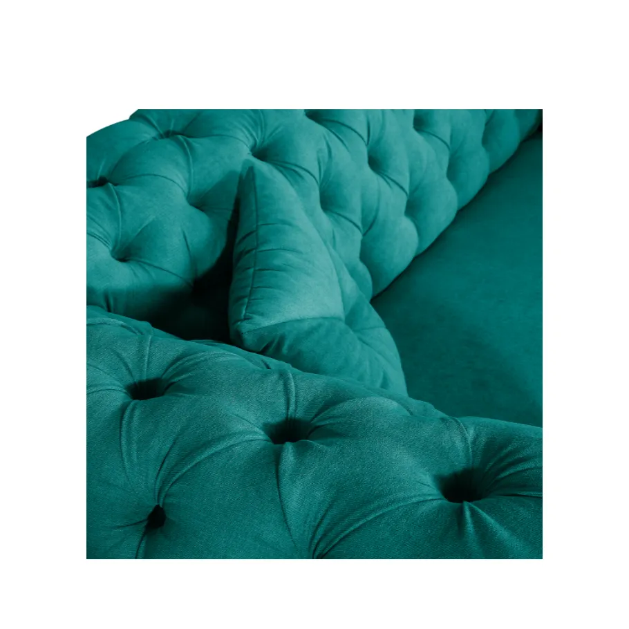 Chesterfield PORTO Dreisitzer-Steppsofa