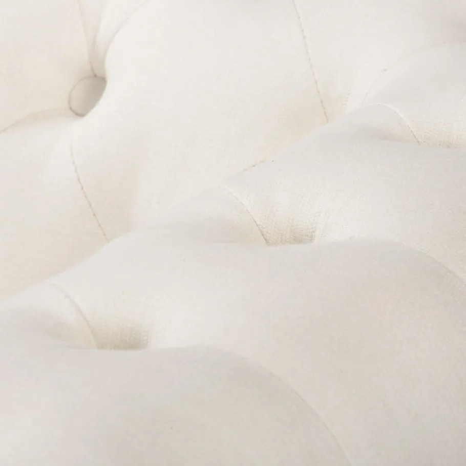 Gestepptes Fünfsitzer-Ecksofa Chesterfield SYDNEY 1+E+3