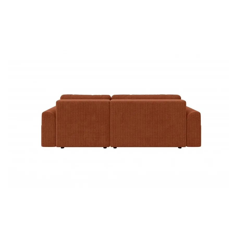 Klassisches Viersitzer-Ecksofa Lubo mit Schlaffunktion