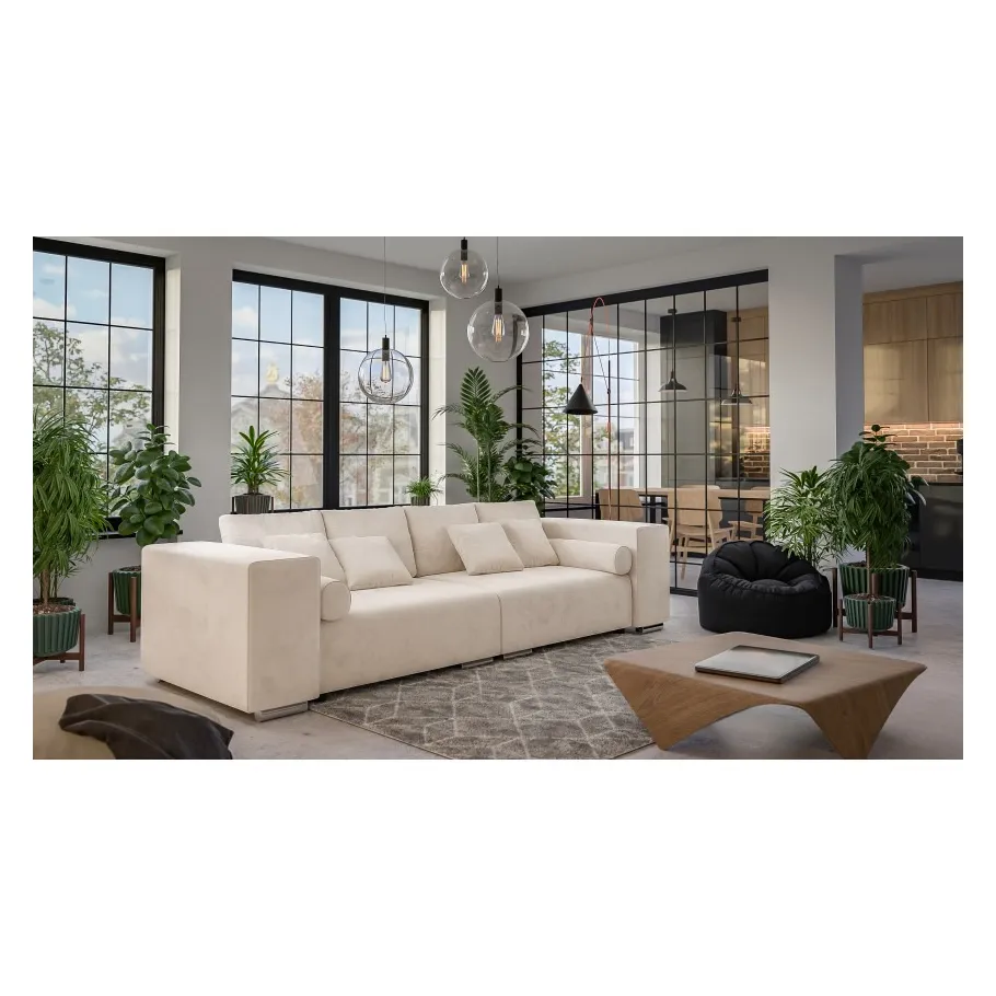 Modernes Dreisitzer-Sofa Lori