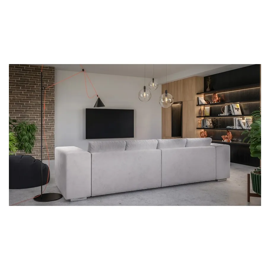 Modernes Dreisitzer-Sofa mit Schlaffunktion Lori