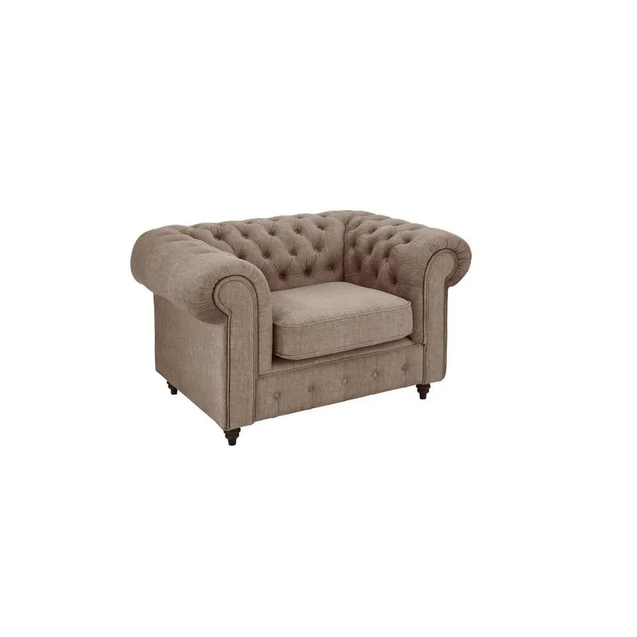 VALENCIA Chesterfield gesteppter Sessel