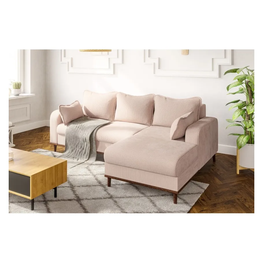 Modernes Viersitzer-Ecksofa mit Schlaffunktion Sofi