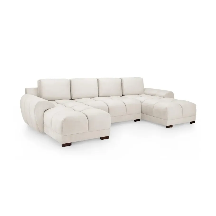 Klassisches Sechssitzer-Ecksofa ZEMO BIS