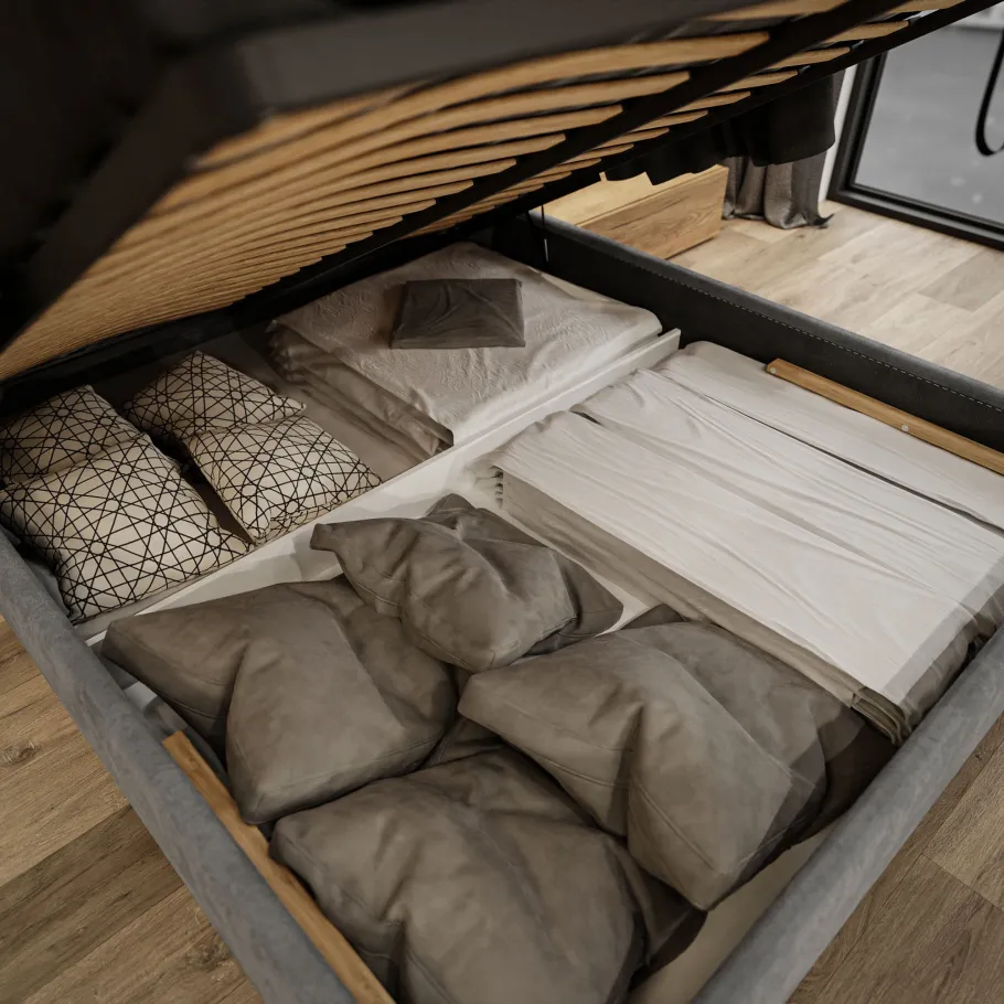 Glamour KING BED Polsterbett