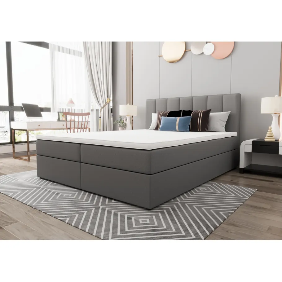Kissen, kontinentales Bett