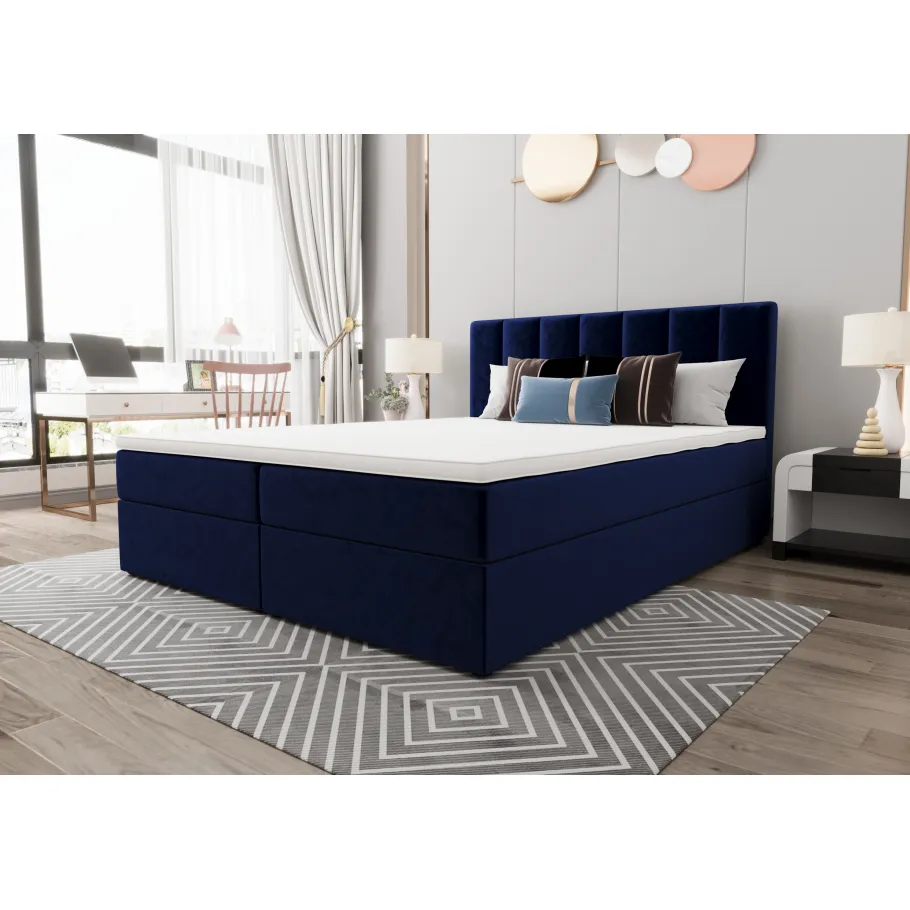 Kissen, kontinentales Bett