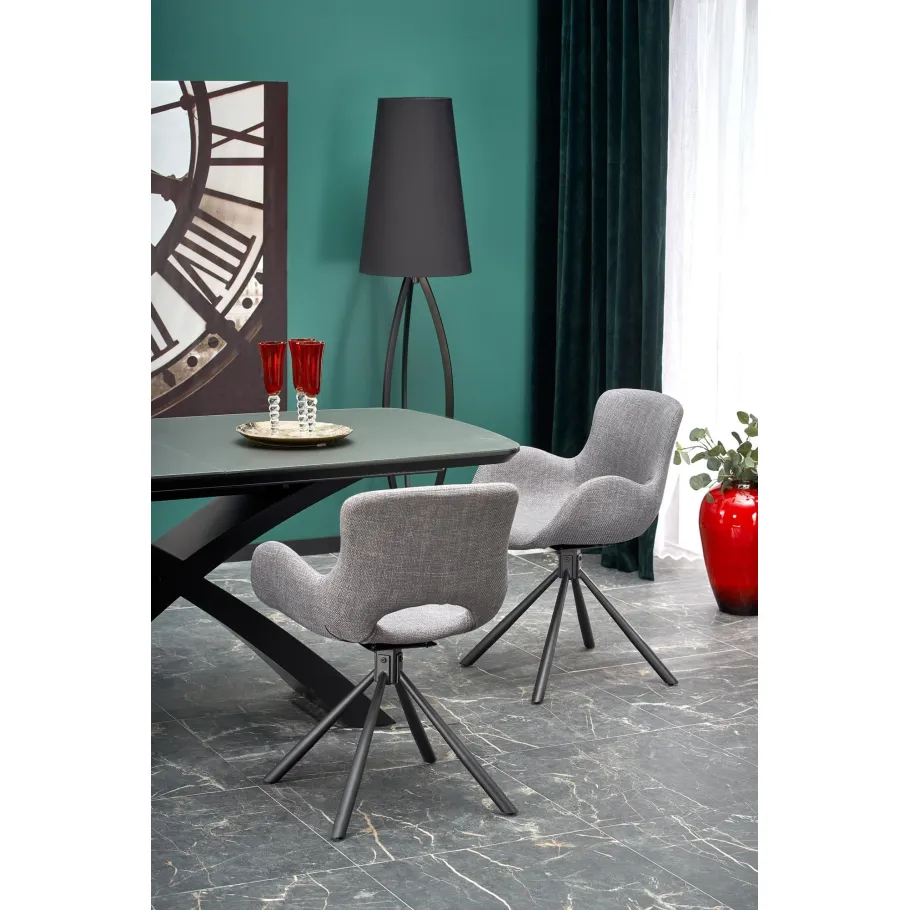 Ausziehbarer Tisch SILBER