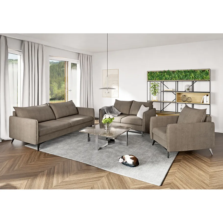Modernes Zweisitzer-Sofa Verto High