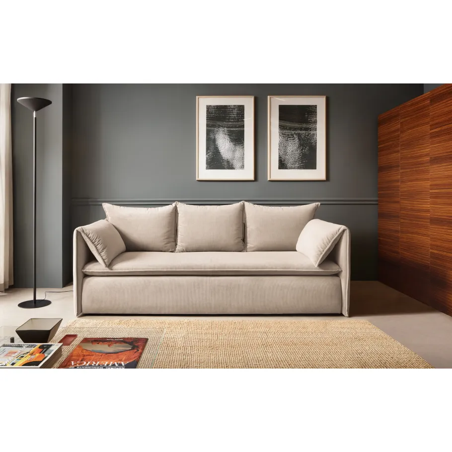 Dreisitzer-Sofa mit Schlaffunktion Lobo
