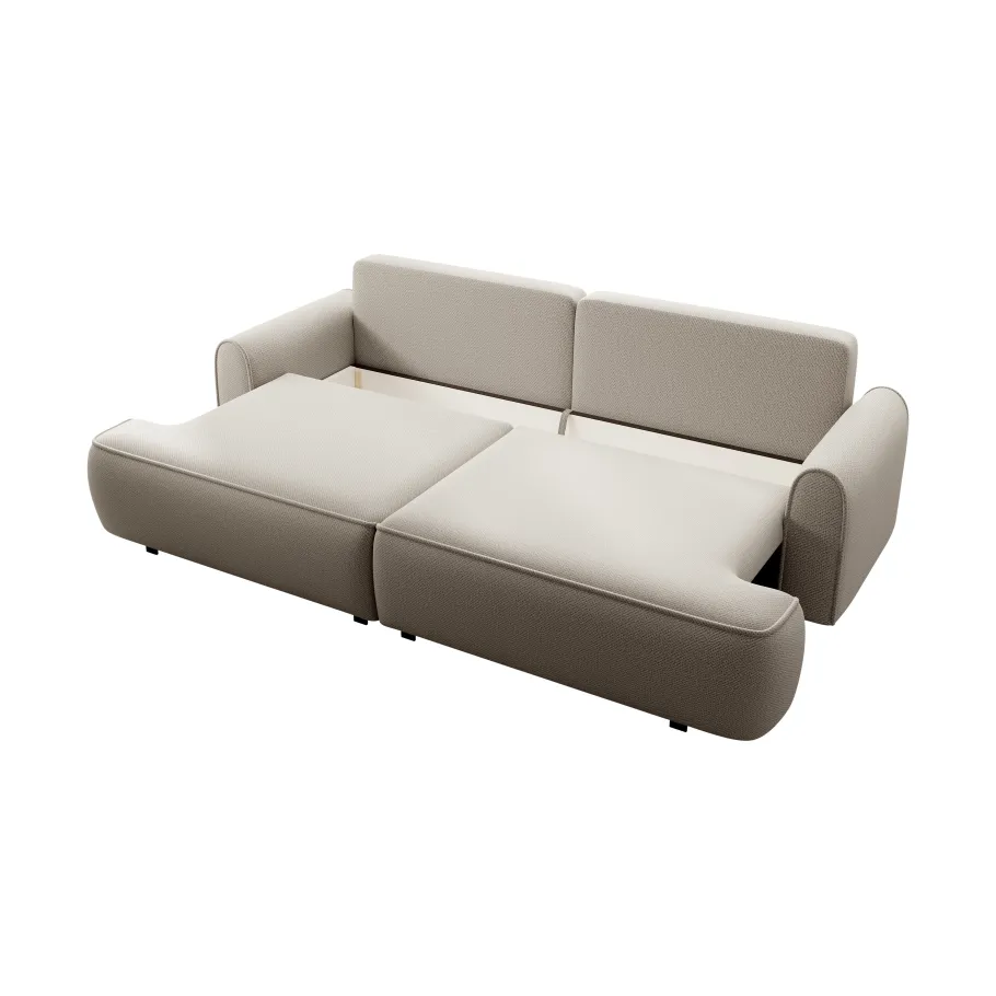 Dreisitzer-Sofa mit Schlaffunktion Largo