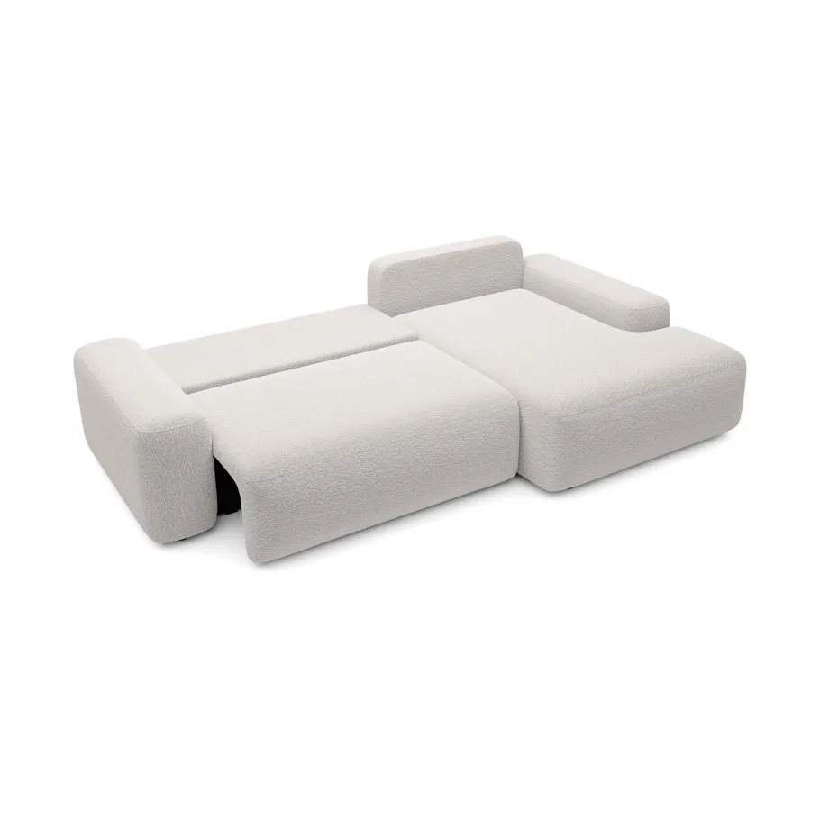 Viersitziges Ecksofa mit Schlaffunktion Zoya