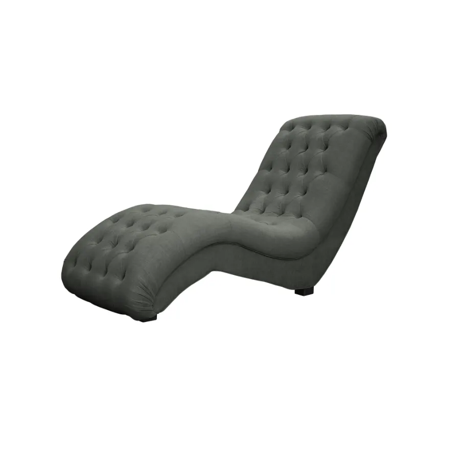 Glamour gesteppte Chaiselongue TOKIO