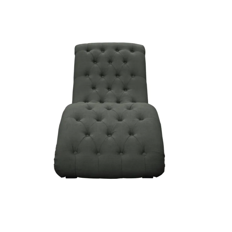 Glamour gesteppte Chaiselongue TOKIO