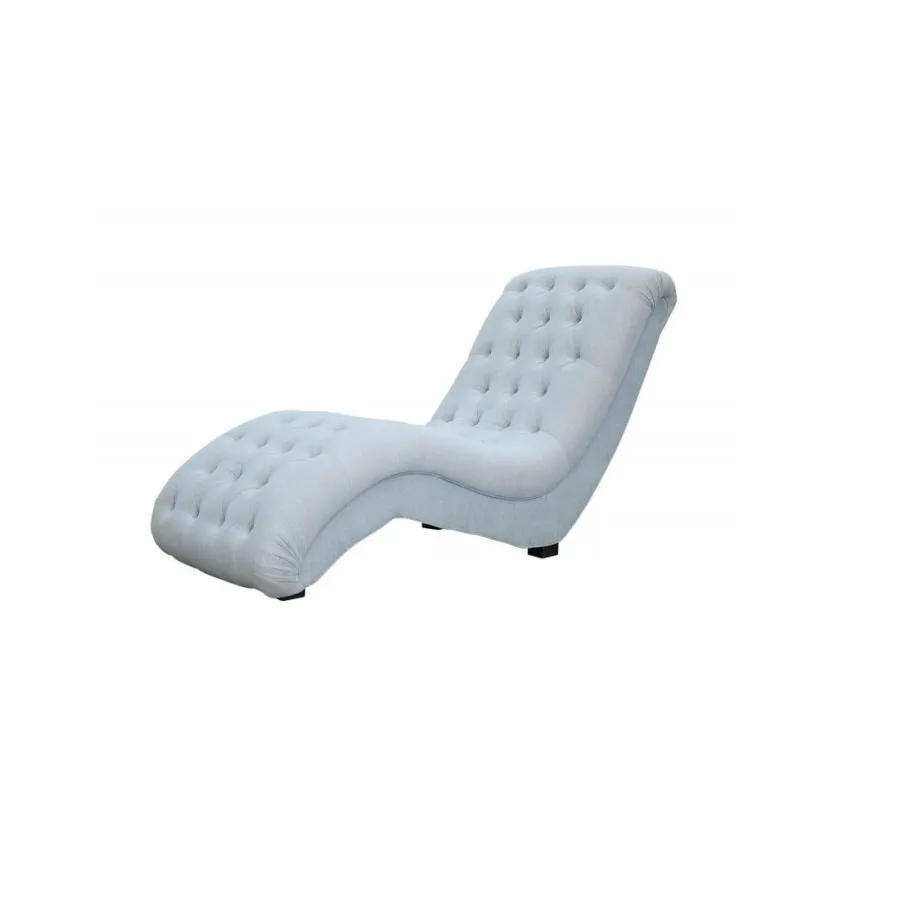 Glamour gesteppte Chaiselongue TOKIO