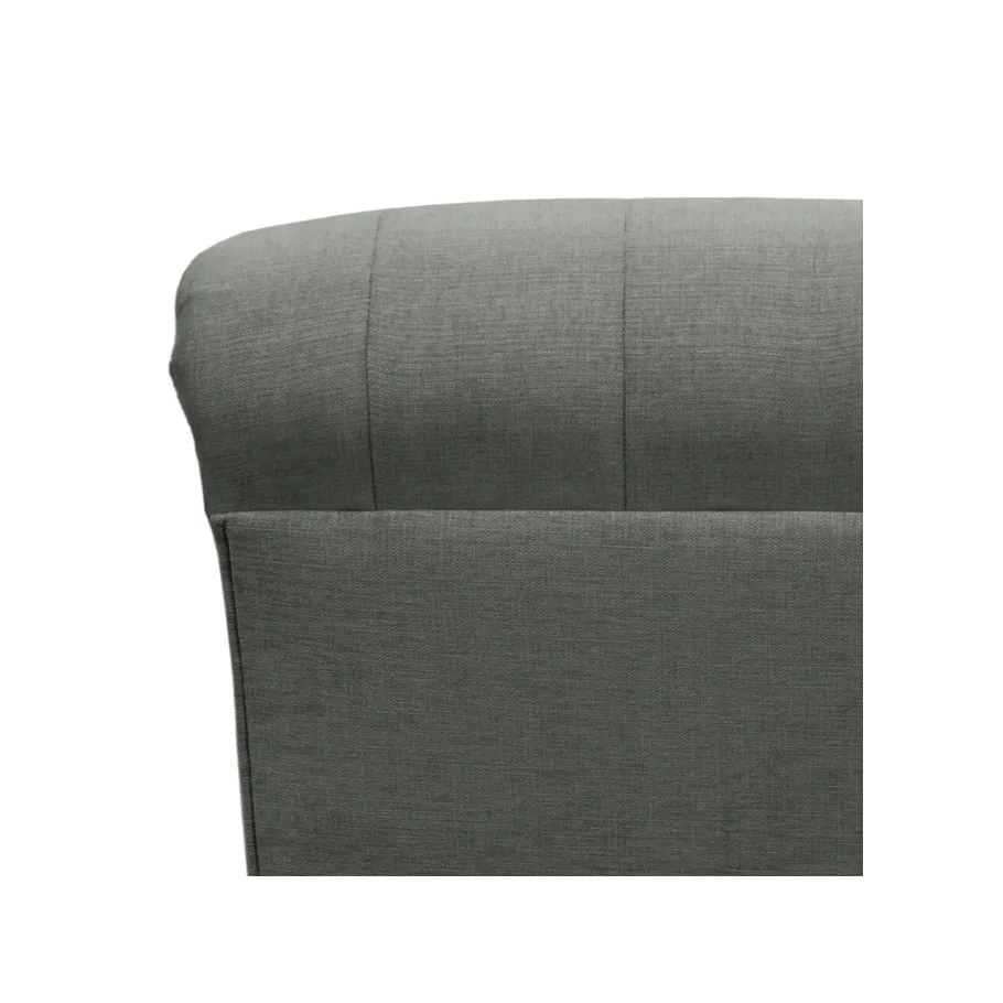 Glamour gesteppte Chaiselongue TOKIO