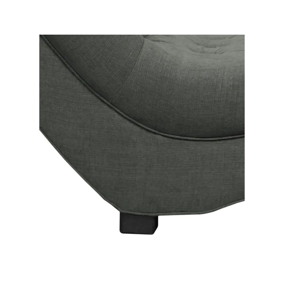 Glamour gesteppte Chaiselongue TOKIO