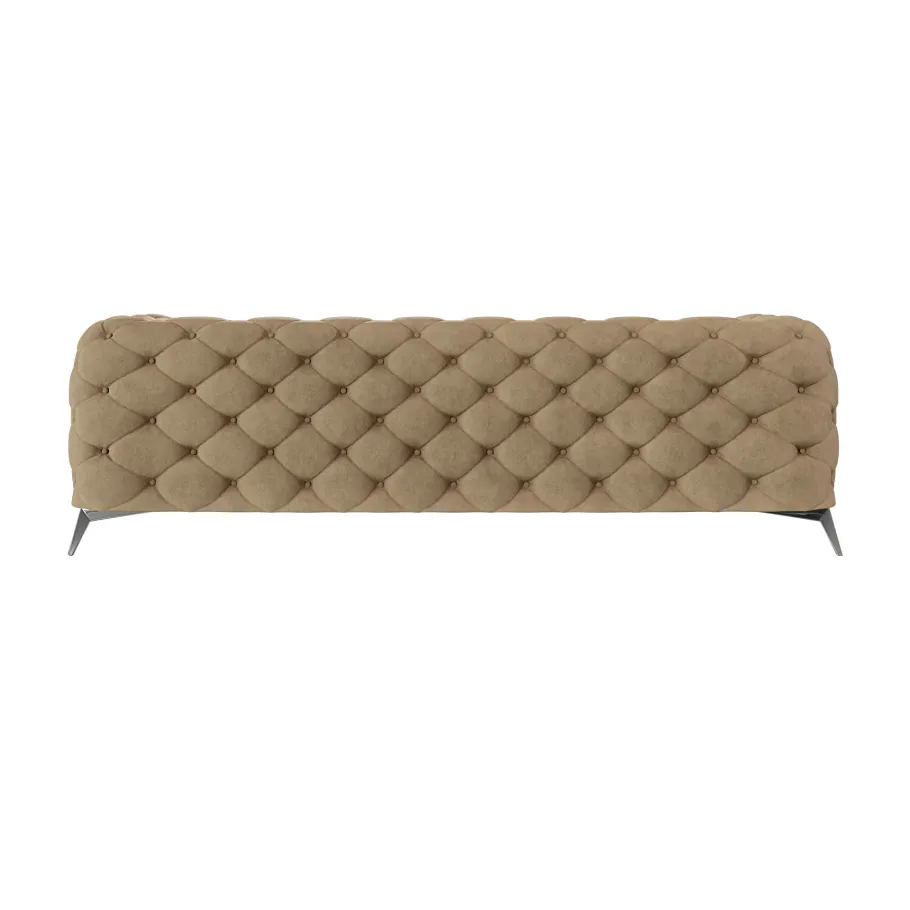 Glamouröses gestepptes Dreisitzer-Sofa Chesterfield TEO 3