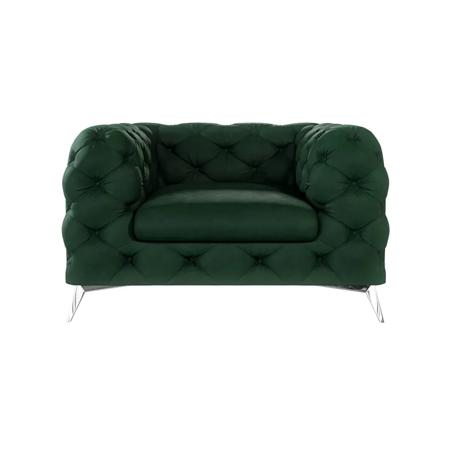 TEO gesteppter Chesterfield-Sessel
