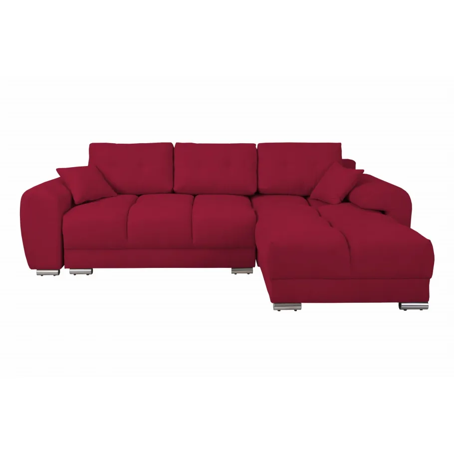 Klassisches Viersitzer-Ecksofa mit Schlaffunktion ZEMO BIS