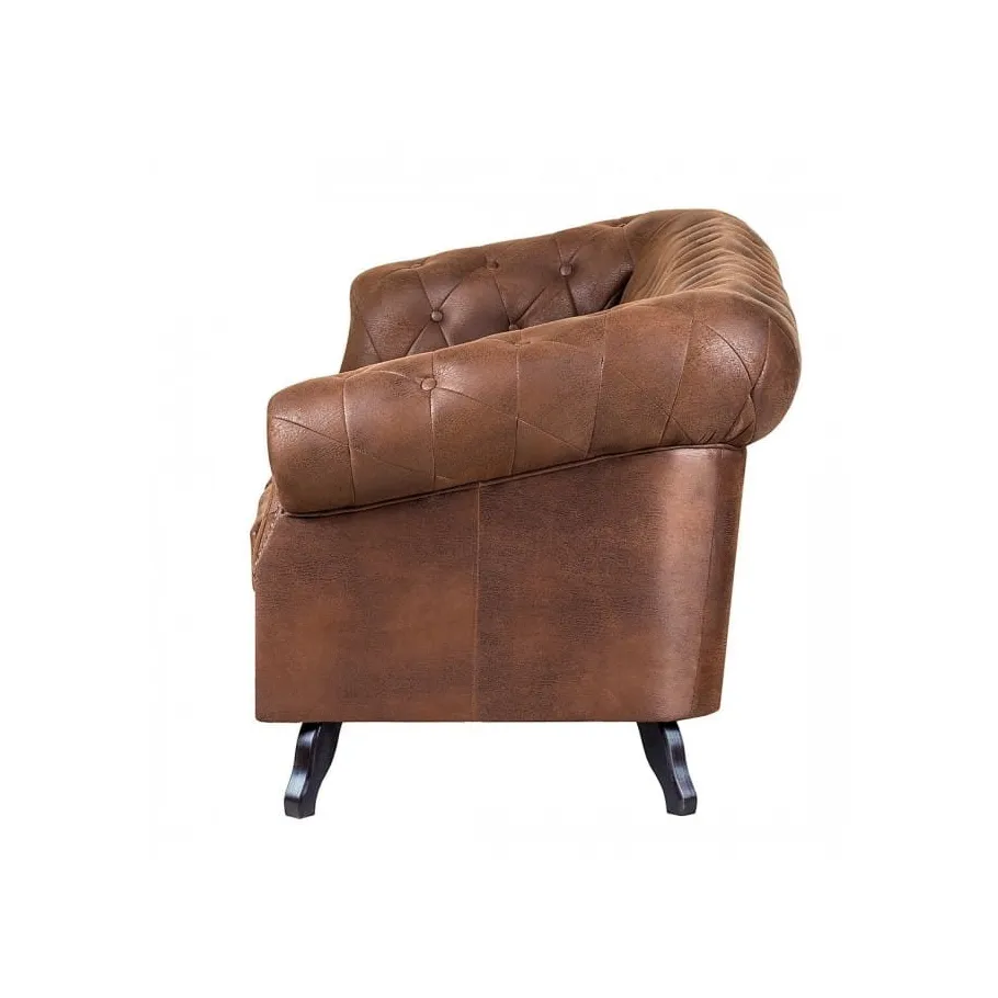 Chesterfield GOWEL Dreisitzer-Steppsofa