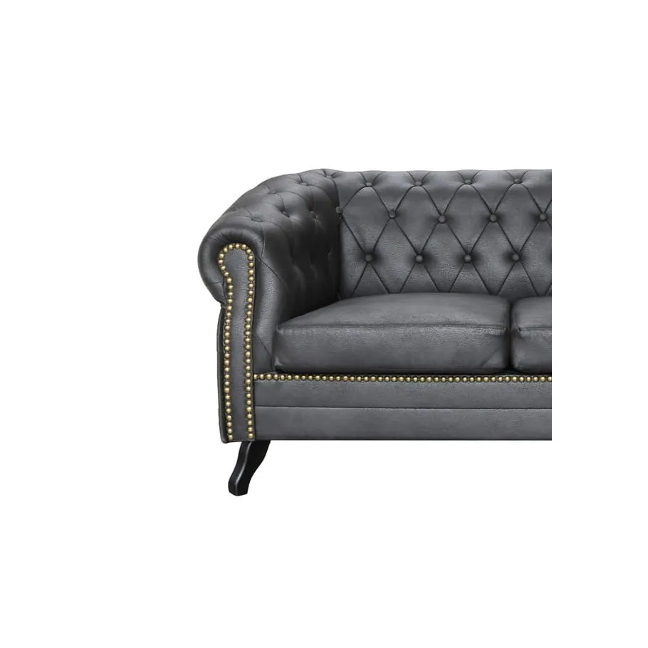 Chesterfield GOWEL Dreisitzer-Steppsofa