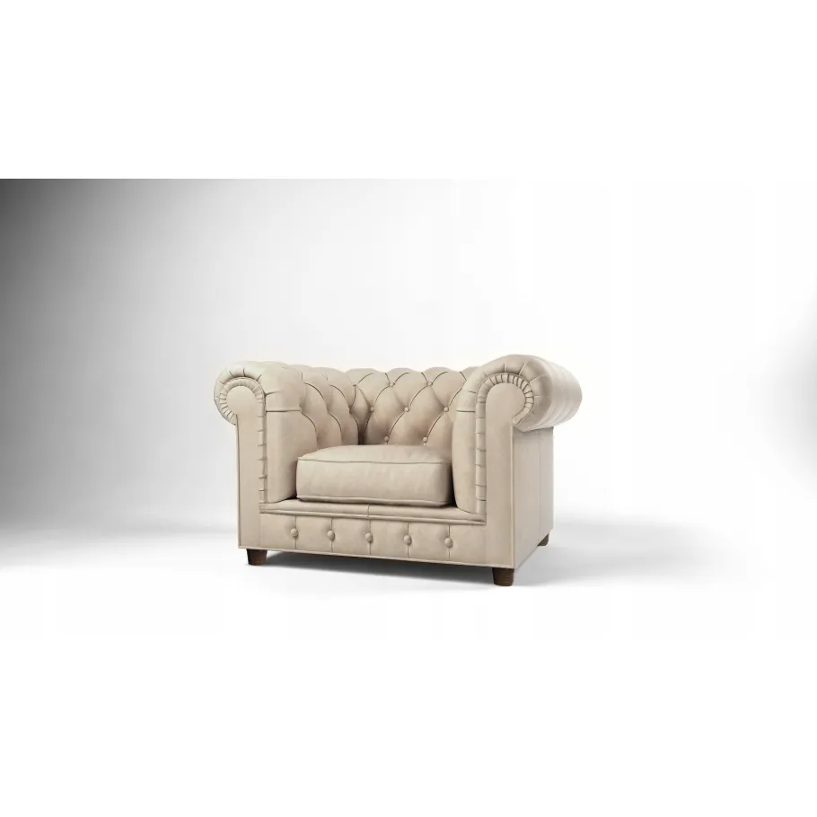 Chesterfield SOLARIS gesteppter Sessel