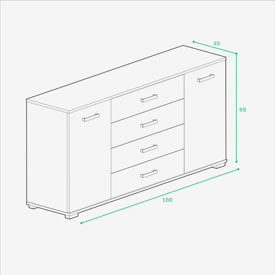 NAVI-Lamellenkommode